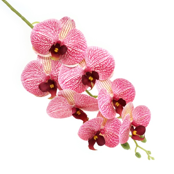 슈퍼렙타일 인조 난초 꽃 핑크, #11